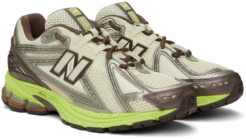 New Balance SSENSE XX Green & Brown 1906R Sneakers 4