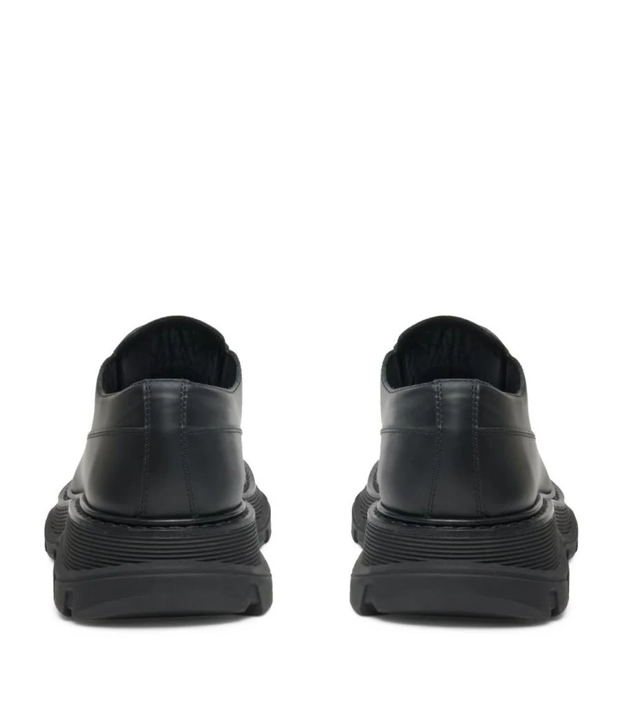 Alexander McQueen Leather Tread Derby Shoes 2