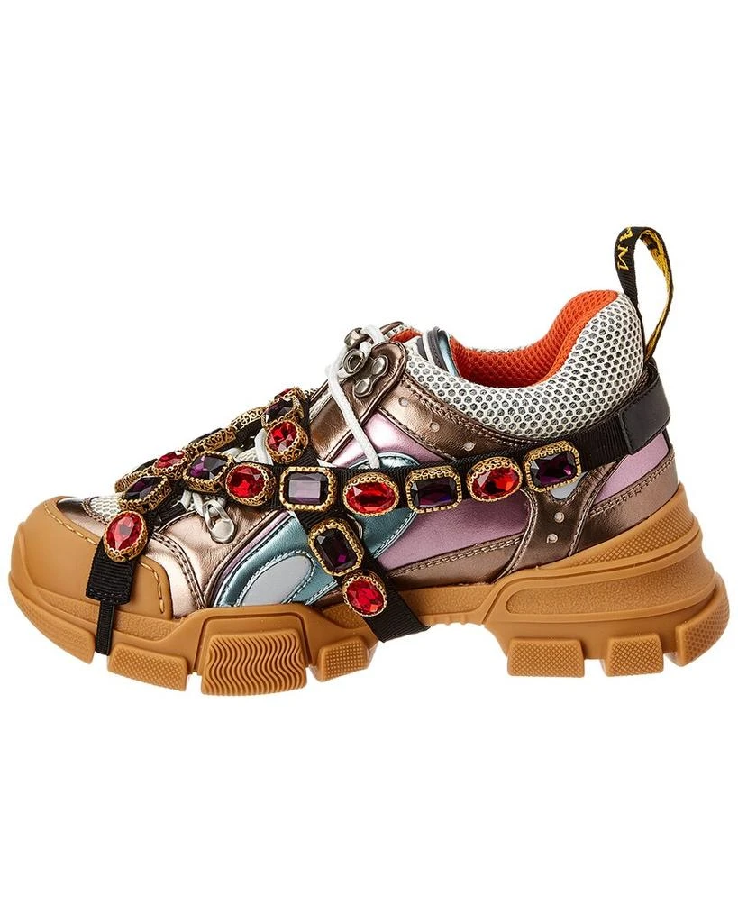 Gucci Flashtrek Leather & Mesh Sneaker 2