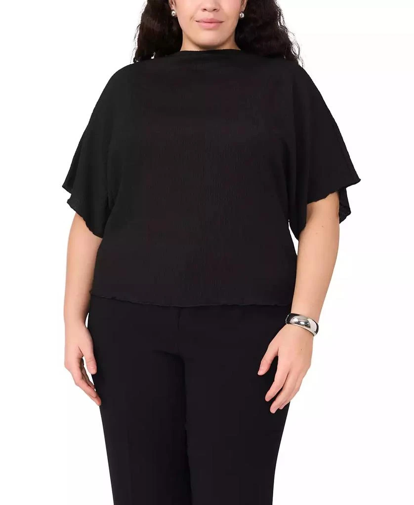 Vince Camuto Plus Size Cowl Neck Boxy Top