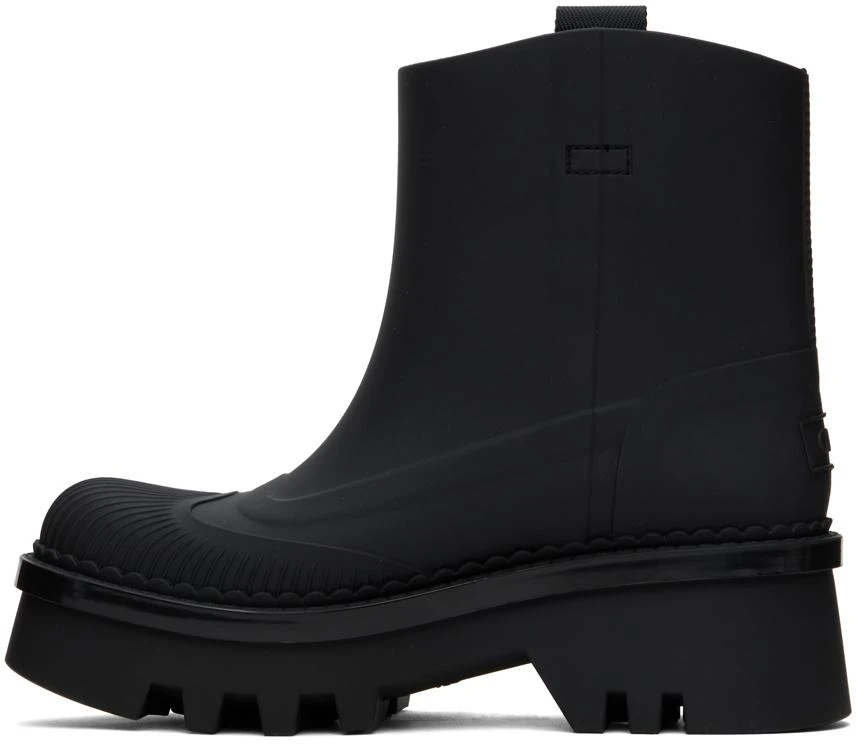 Chloé Black Raina Rain Boots 3
