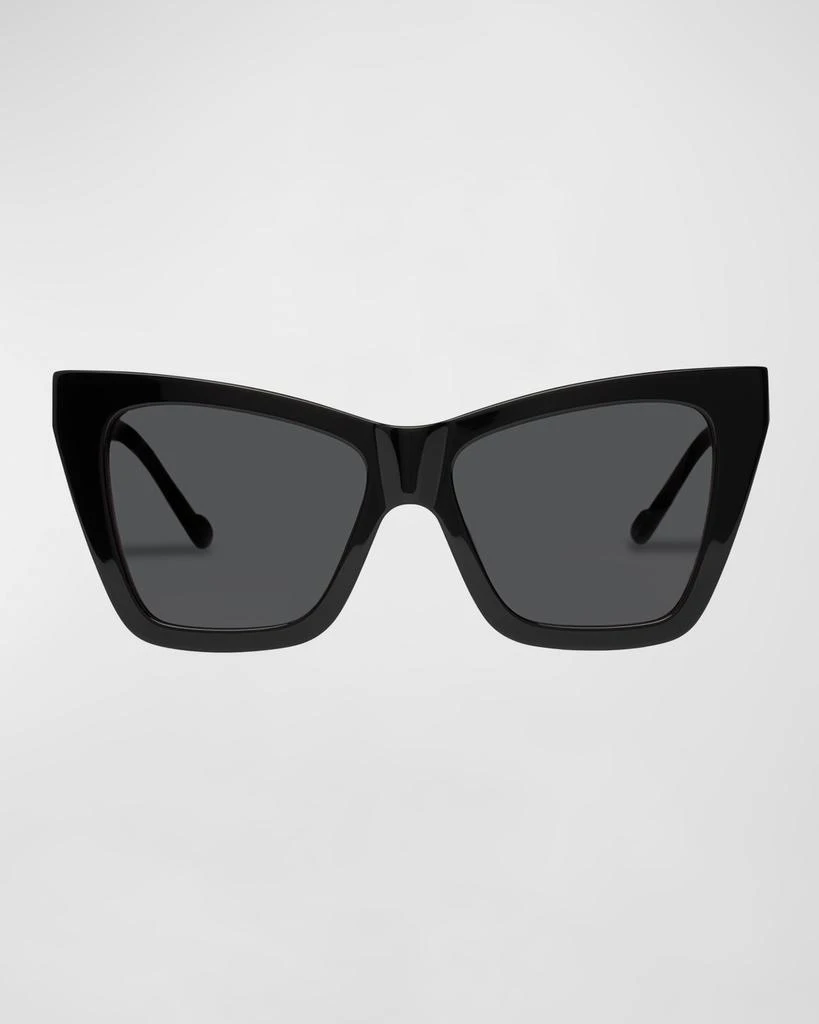 Le Specs Bio-Rapture Plastic Cat-Eye Sunglasses 2