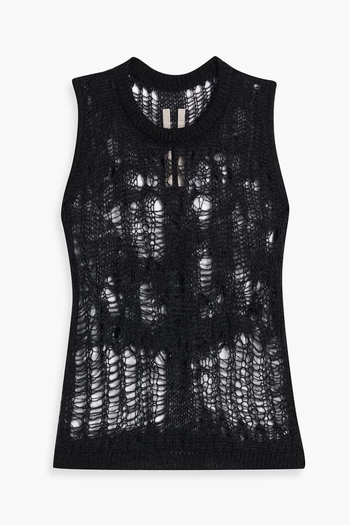 Rick Owens Spider open-knit tank