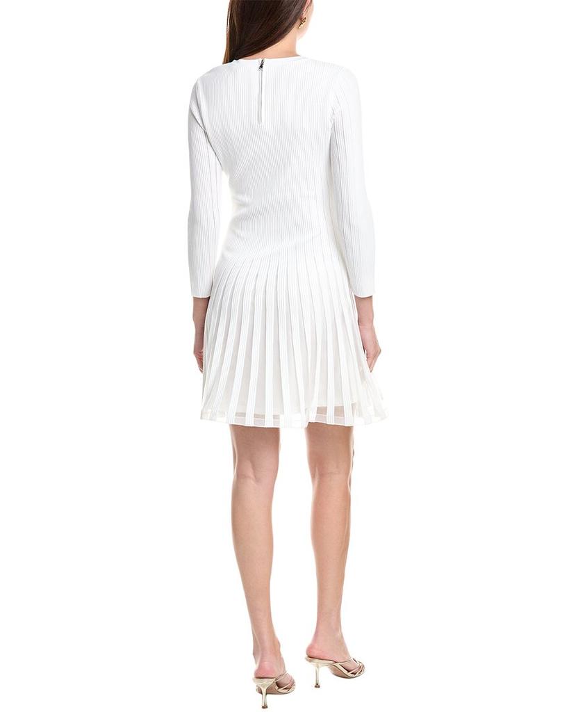 Milly Milly Tabitha Sheer Godet Mini Dress