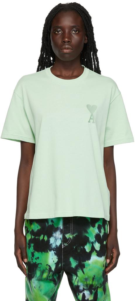 AMI Green Ami de Cœur T-Shirt