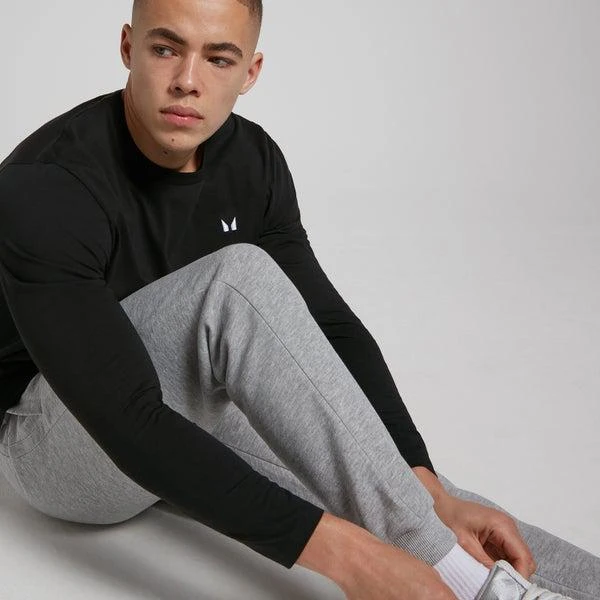 Myprotein MP Men's Rest Day Long Sleeve Top - Black 4