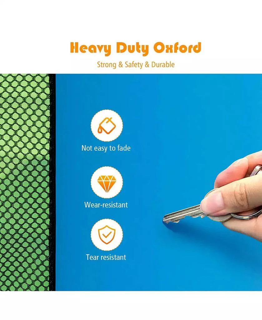 Gymax Kids Inflatable Bounce House Dragon Jumping Slide Bouncer Castle W/ 750W Blower 9