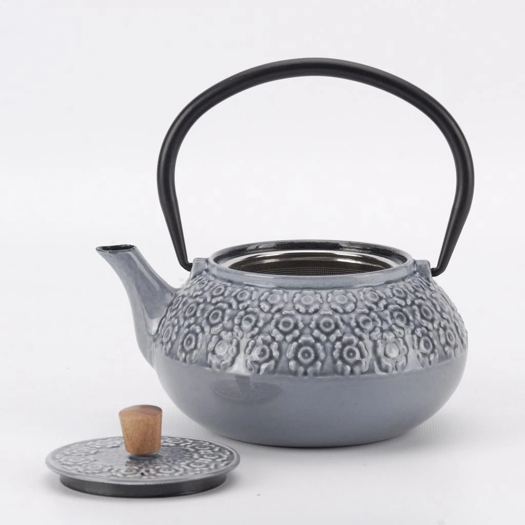 MNML Enameled Cast Iron Teapot - Sakura 3