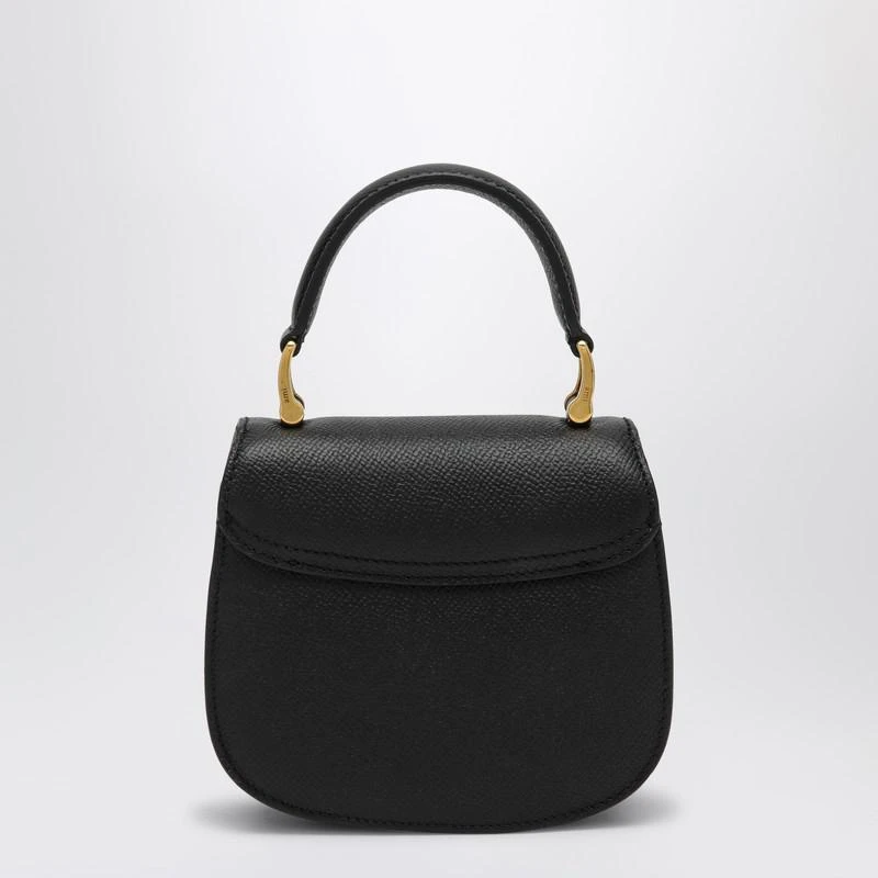 Ami Paris Small black leather Paris Paris bag 5