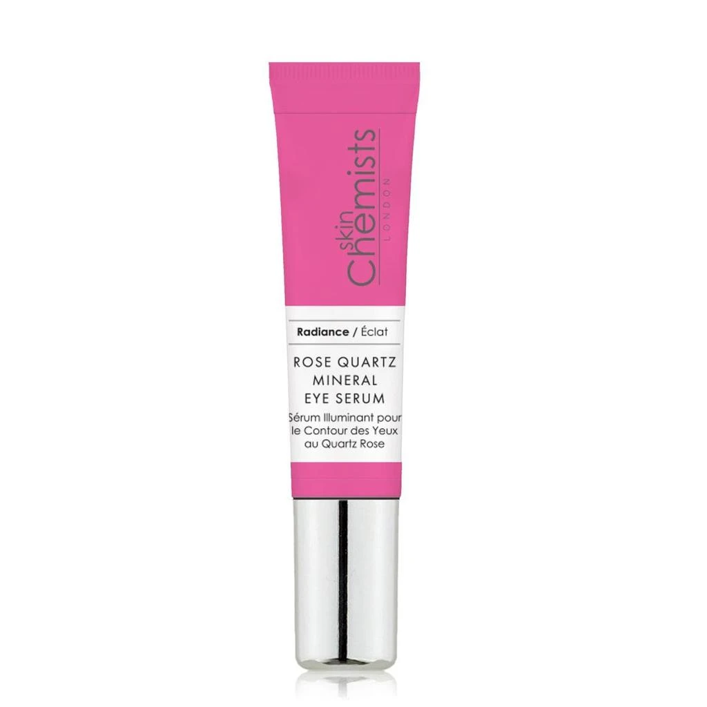 skinChemists Rose Quartz Mineral Eye Serum 15ml Twin Value Savings Pack 3