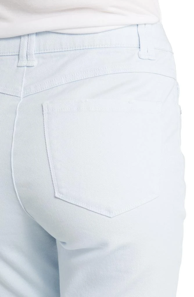 Wit & Wisdom Tatum 'Ab'Solution Frayed High Waist Ankle Flare Jeans 4