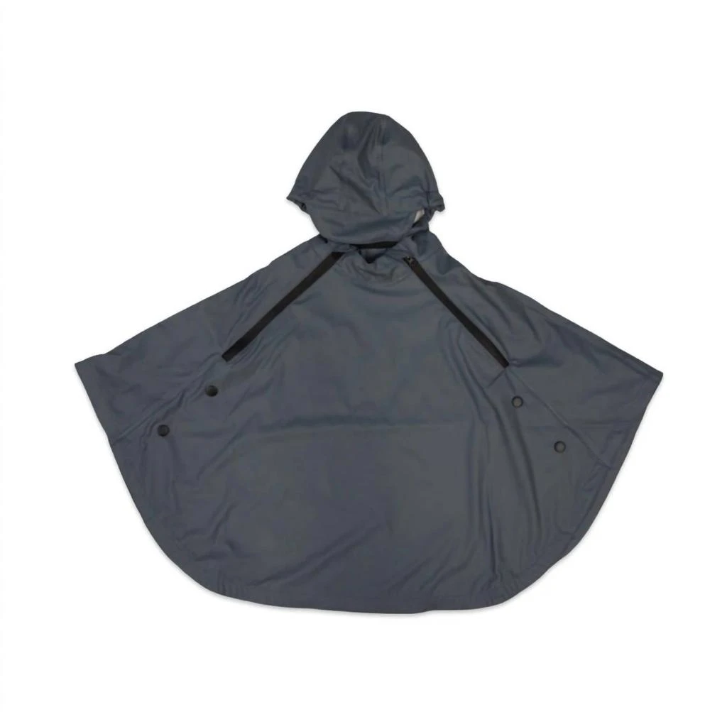 Korango USA Boy
s Summer Rain Poncho 
Rain Bag Set In Charcoal