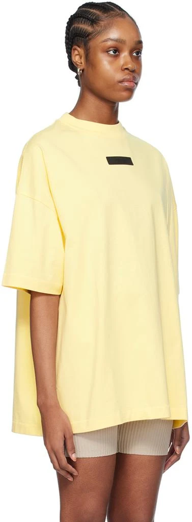 Essentials Yellow Crewneck T-Shirt 2