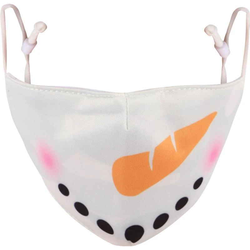 OMG! Accessories Snowman face mask 2