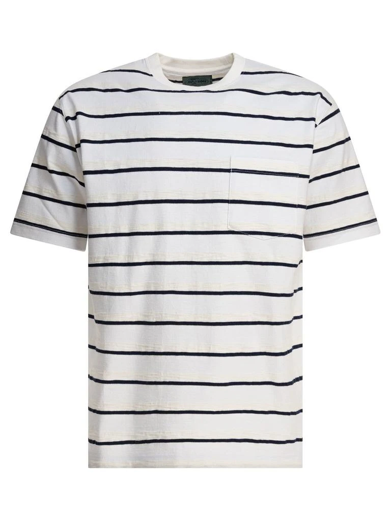 BEAMS PLUS Beams Plus Striped Pocket T-Shirt 1