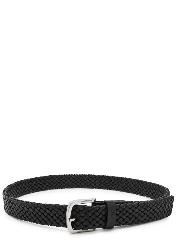 Hugo Boss Sash braided leather belt
