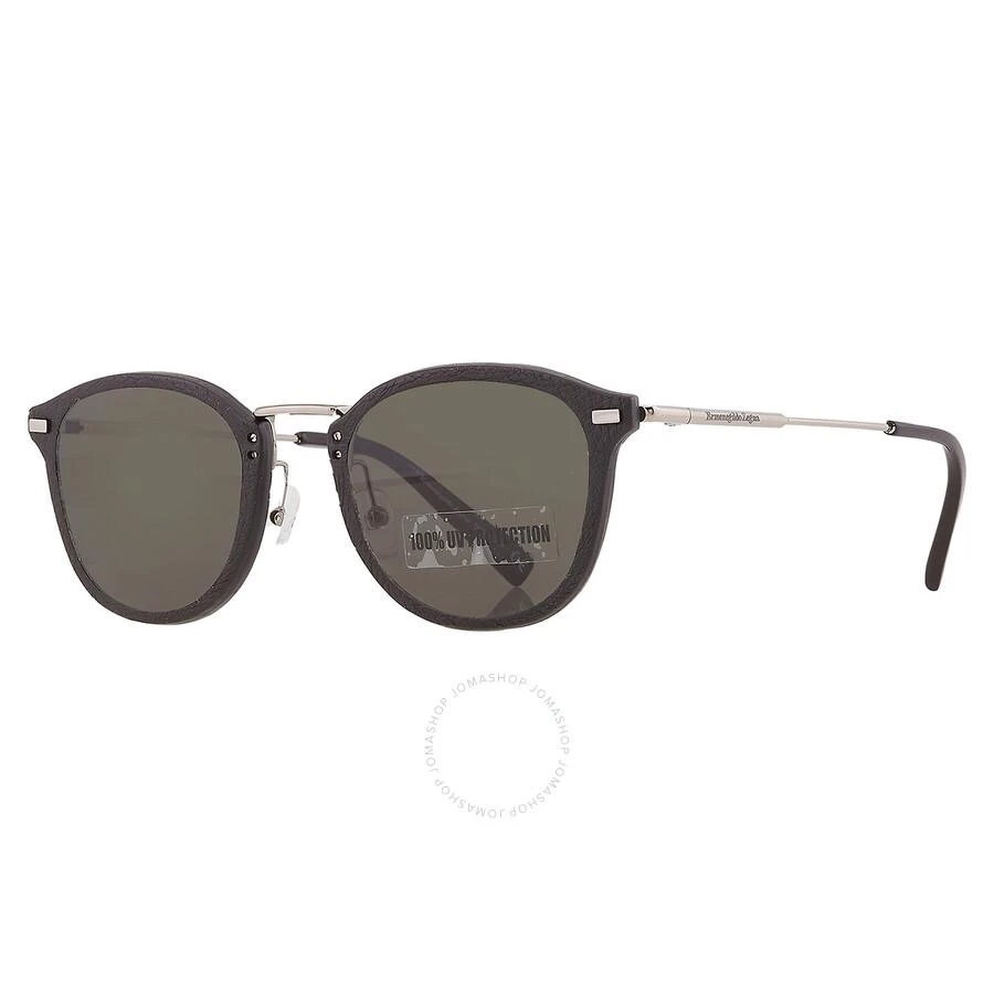 Ermenegildo Zegna Green Oval Men's Sunglasses EZ0097-D 12N 62 2