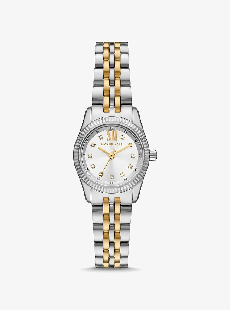 Michael Kors Petite Lexington Pavé Two-Tone Watch - Quartz  display picture 1