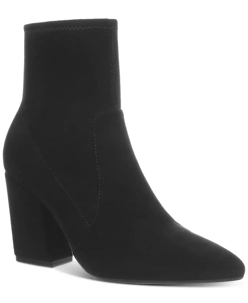 On 34th Women's Lydiaa Pointed-Toe Block-Heel Booties, Created for Macy's 1