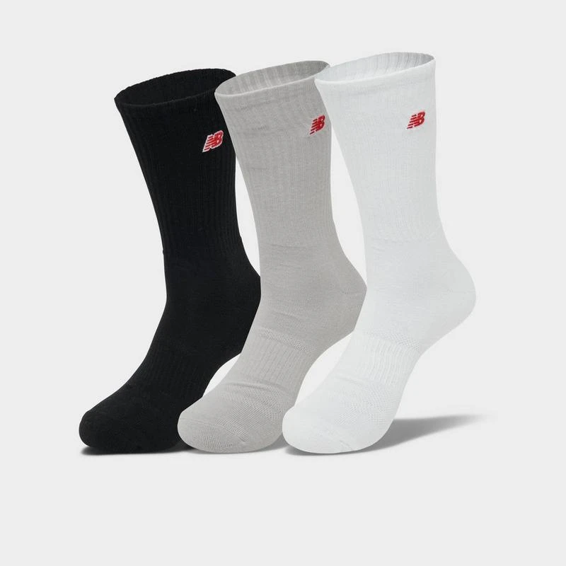New Balance New Balance Embroidered Crew Socks (3-Pack) 1