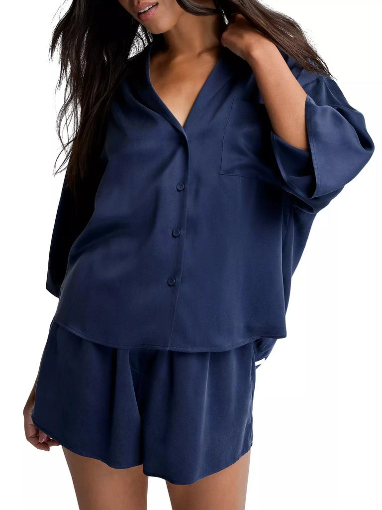 Lunya Washable Silk Relaxed 2-Piece Top & Shorts Set 3