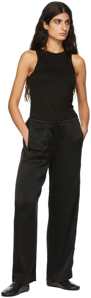 HOUSE OF DAGMAR Black Elysa Lounge Pants 4