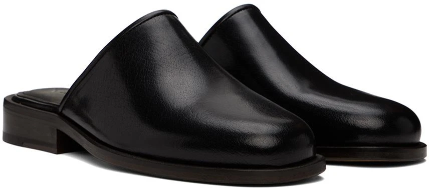 Lemaire Black Square Mules 4