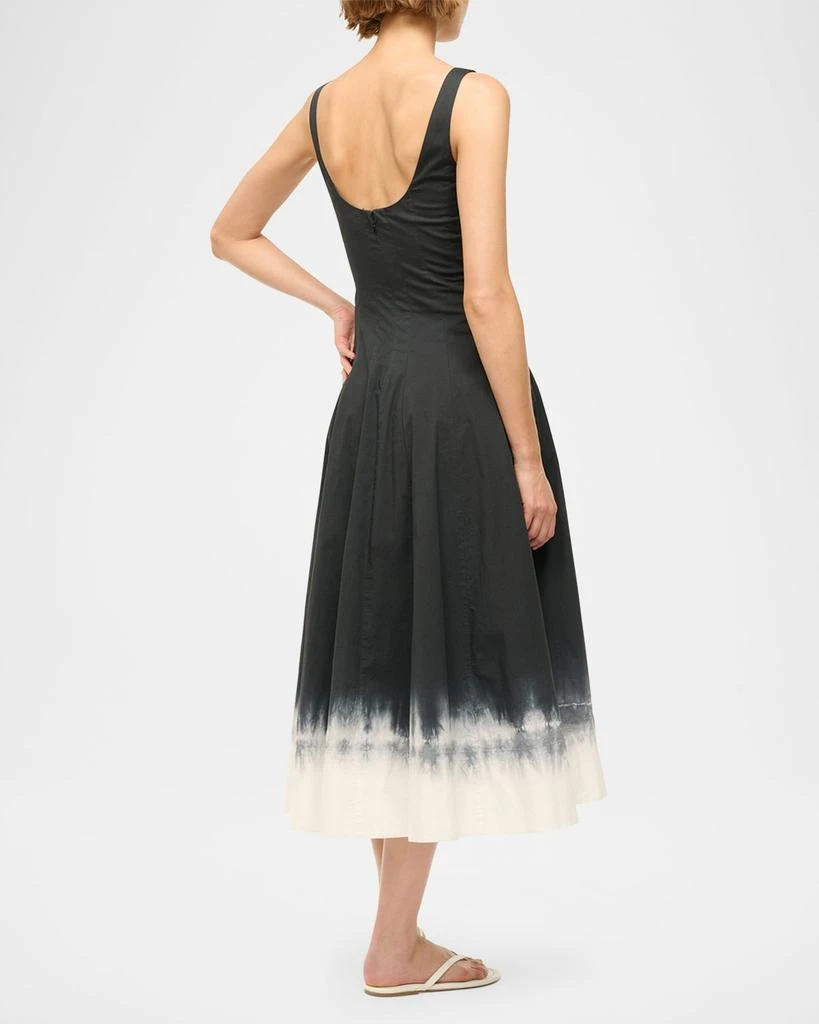 rehearsal dinner dress midi Eliana Dress: White Midi Dress for Rehearsal Dinner