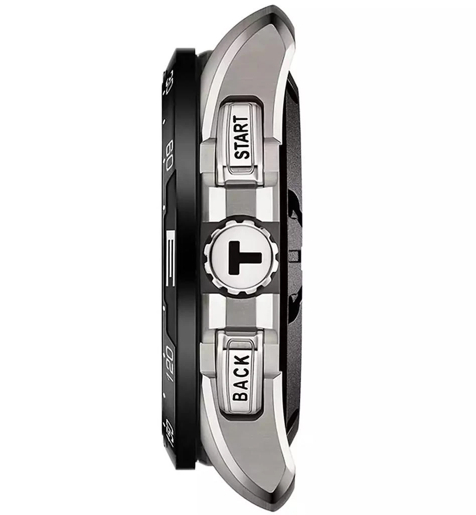 Tissot Men
s Swiss T-Touch Connect Solar Black Rubber Strap Smart Watch 48mm 2