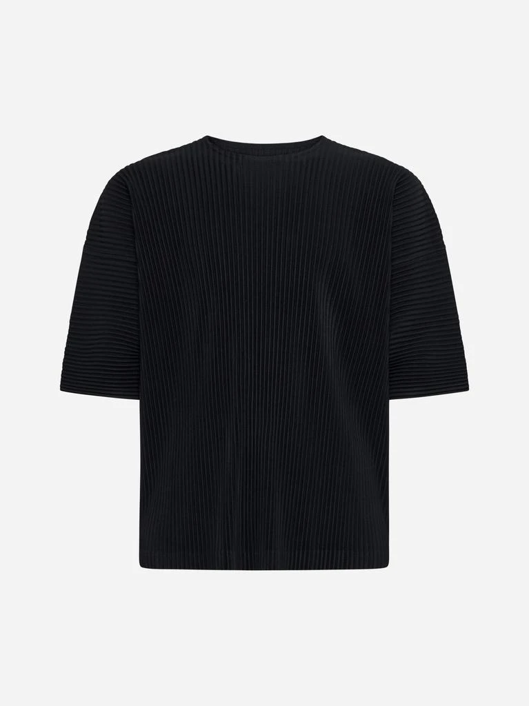Homme Plissé Issey Miyake Pleated Fabric T-shirt 1