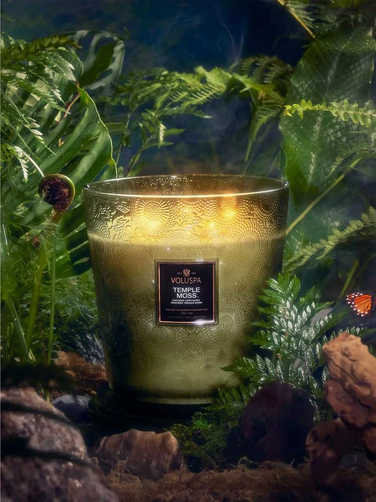 Voluspa Japonica Temple Moss 5-Wick Hearth Candle 3