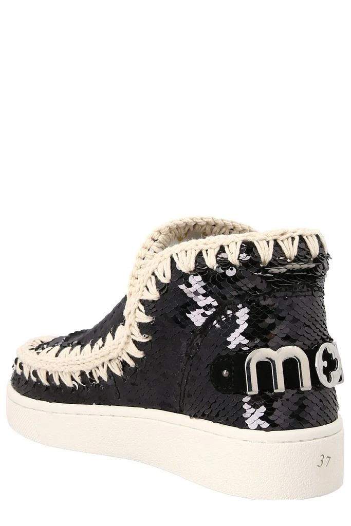 Mou Mou Eskimo Summer Sequinned Ankle Boots 2