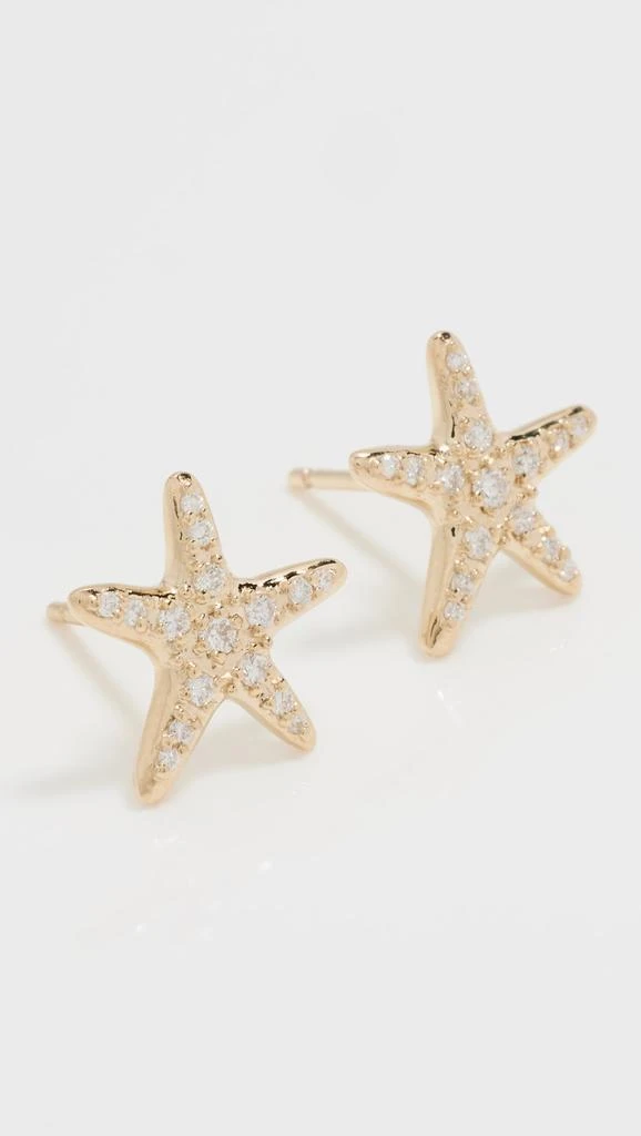 Sydney Evan 14k Starfish Studs 3