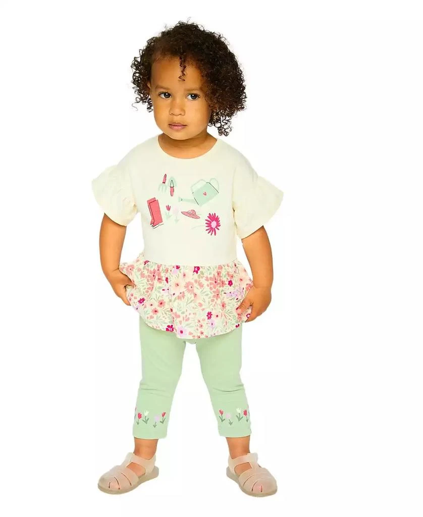 Deux par Deux Toddler Girls Cotton Jersey Capri 2
