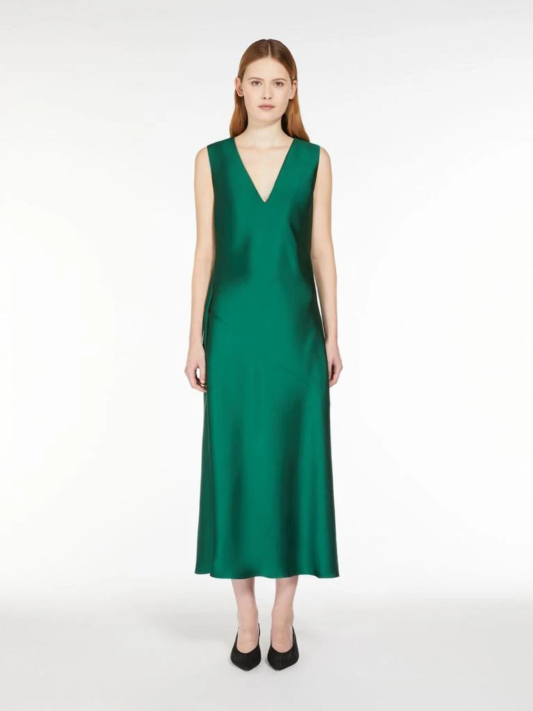 weekend max mara satin dress Weekend Max Mara | Woman - Satin slip dress - Ultramarine