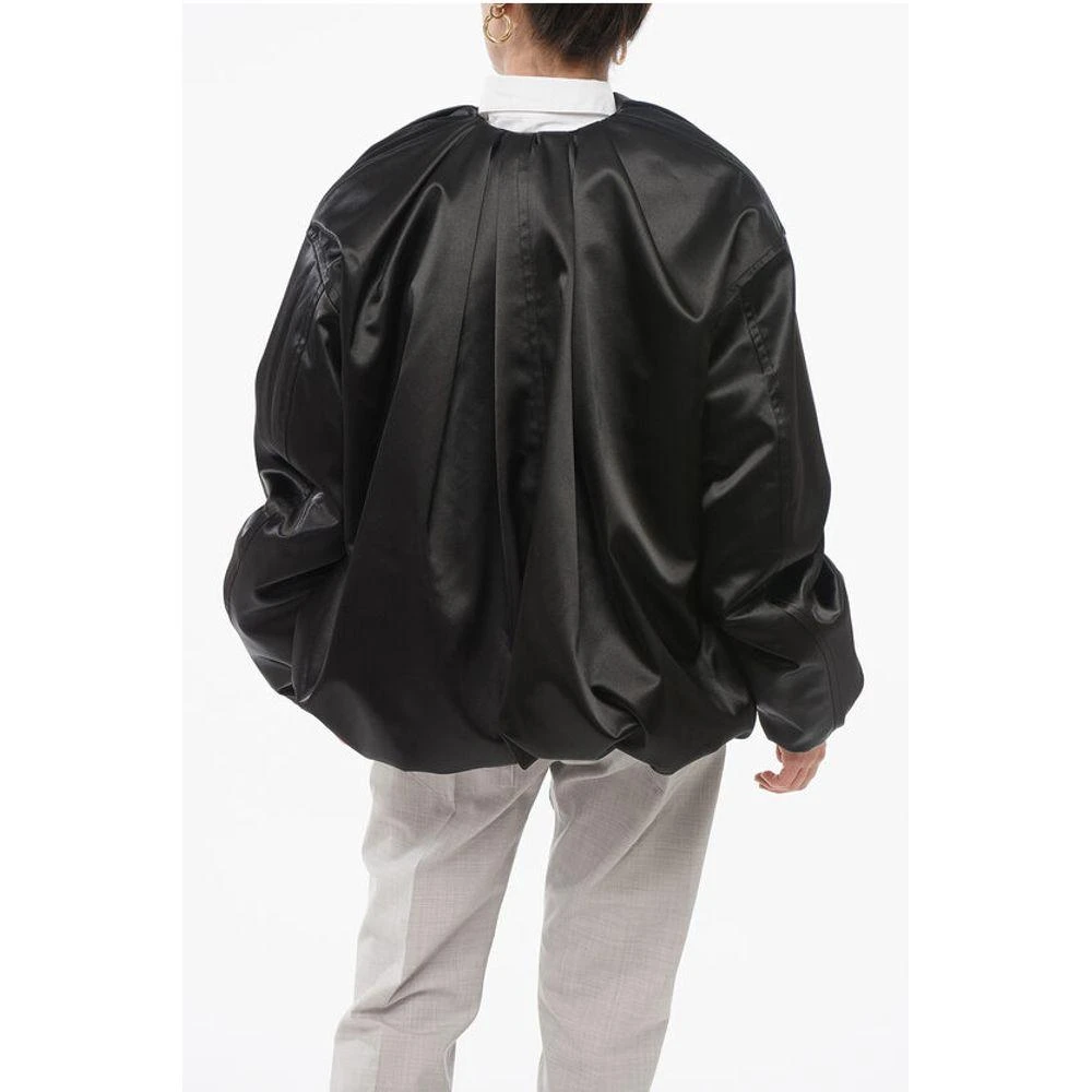 We11done Draped Satin Bomber Women's Jacket 2