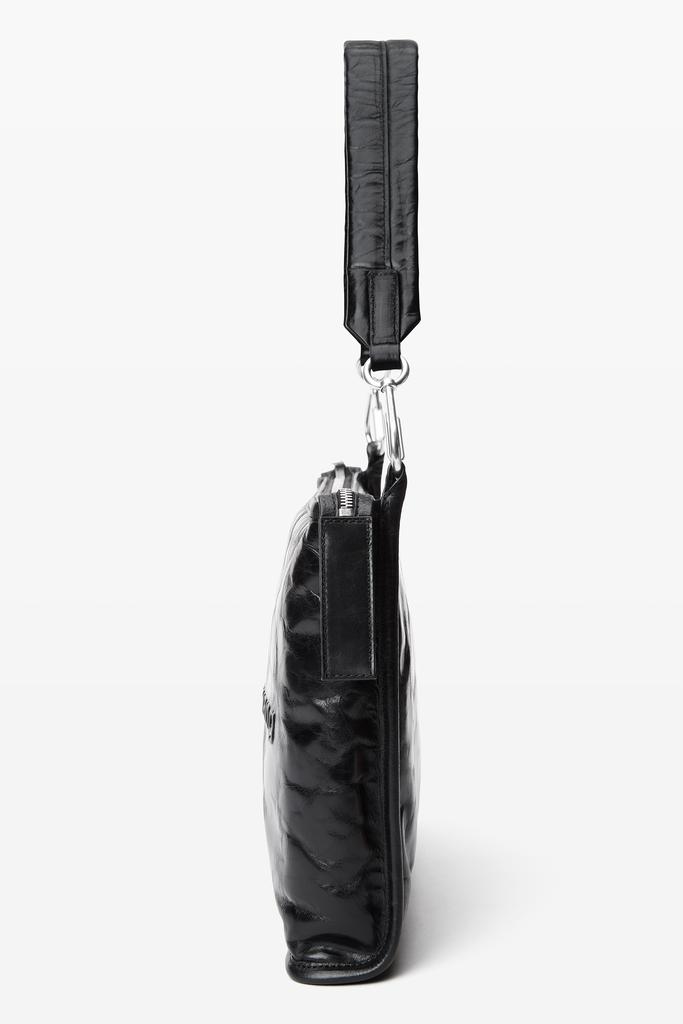Alexander Wang Punch Tech Shoulder Bag in Crackle Patent