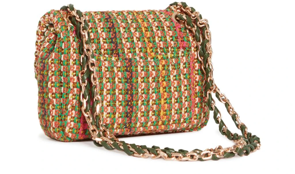 VANESSA BRUNO Moon small tweed-effect bag 3