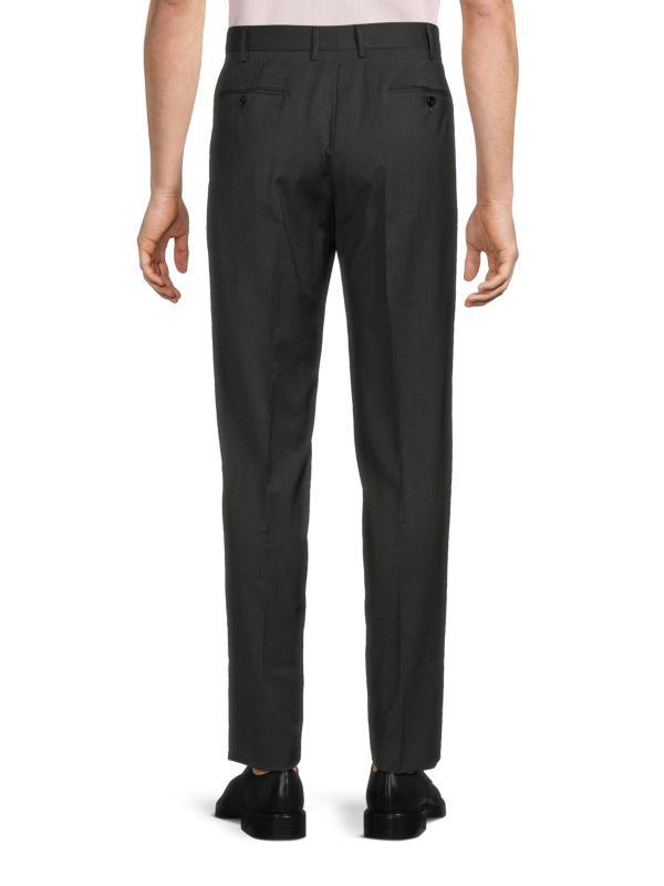 Zanella Tailored Fit Wool Dress Pants