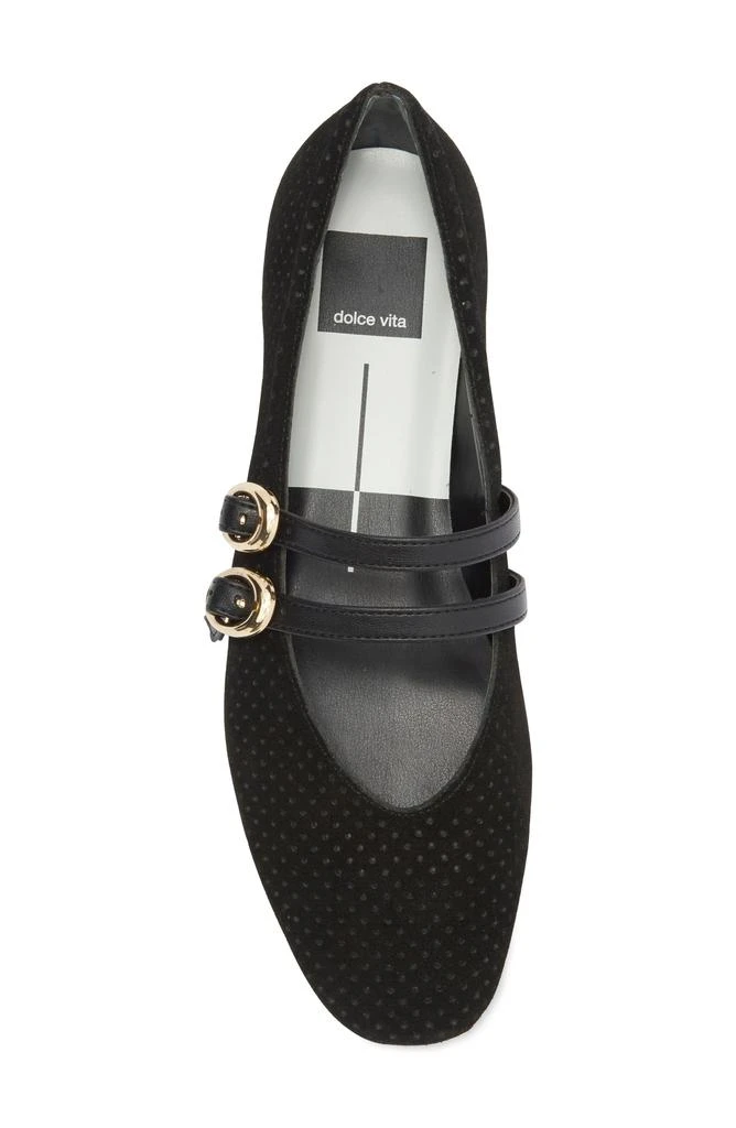 Dolce Vita Alenia Perforated Mary Jane Flat 5