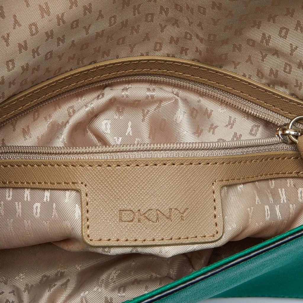 DKNY DKNY Green Leather Bryant Flap Crossbody Bag 8