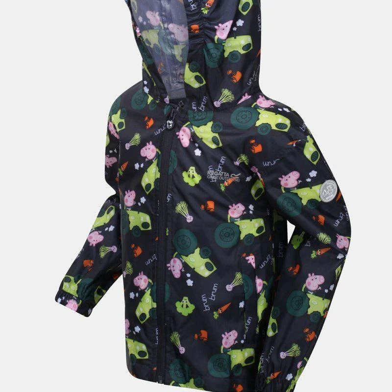 Regatta Childrens/Kids Peppa Pig Packaway Raincoat 3-4 YEARS 2