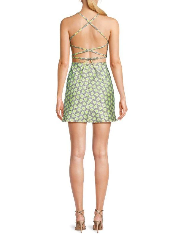 Ronny Kobo Frena Mini A Line Dress 2
