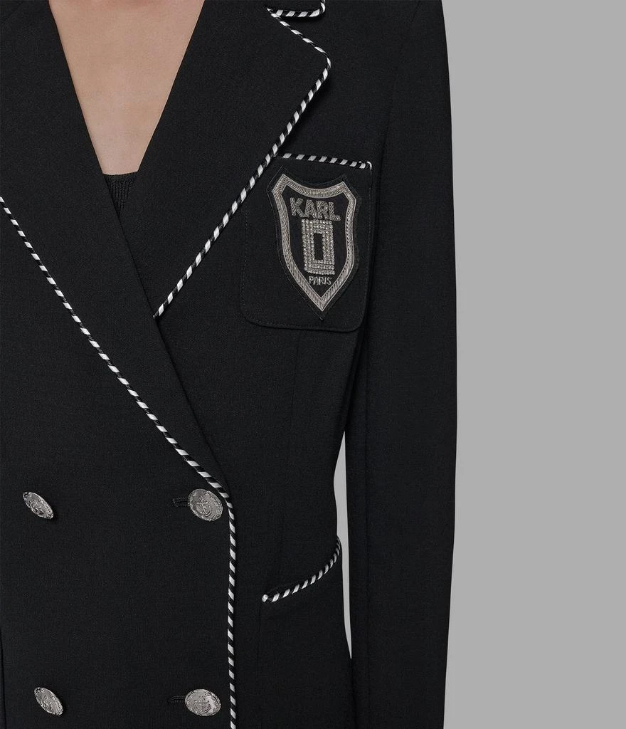 Karl Lagerfeld Paris KARL PATCH VARSITY BLAZER 7