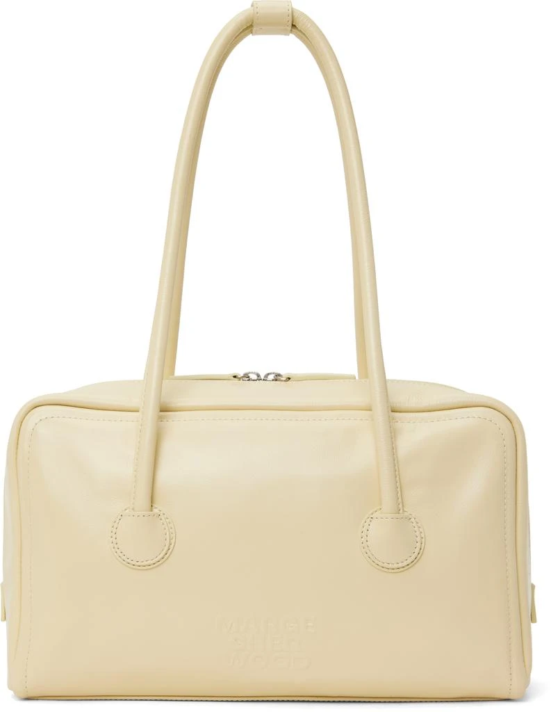 MARGESHERWOOD Beige Soft Boston Bag 1