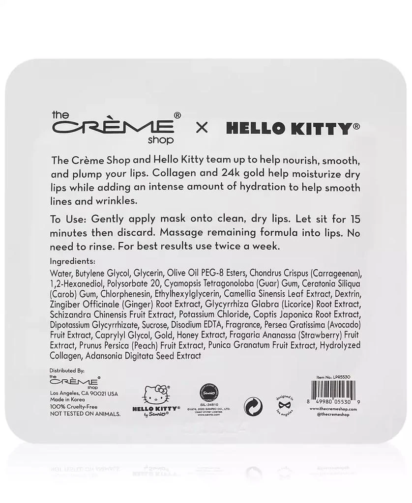The Creme Shop x Hello Kitty Hydrogel Lip Patch - Strawberry Flavored 3