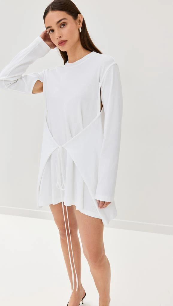 ROSETTA GETTY Apron Cutout T-Shirt Dress 2