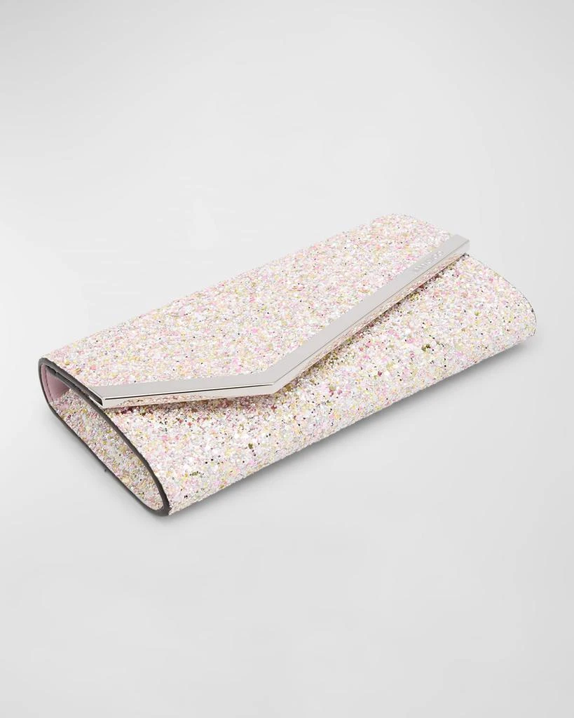 Jimmy Choo Emmie Flap Sequin Clutch Bag 7