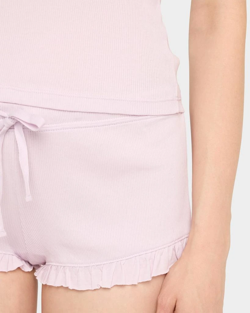 Skin Ruffle-Trim Cotton Pajama Set 5