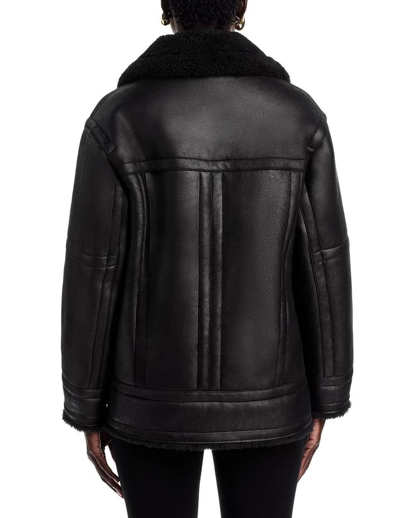STAND STUDIO Louisa Faux Shearling Jacket 3